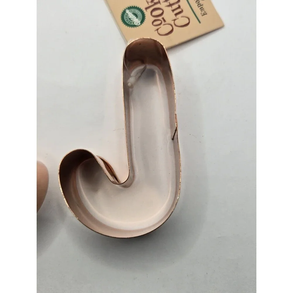 WILTON SOLID COPPER Candy Cane COOKIE CUTTER
